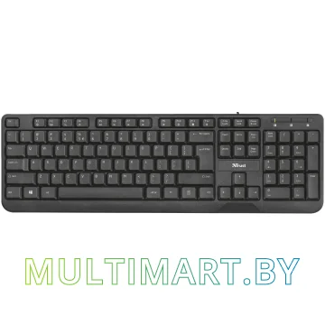 Клавиатура Trust Ziva Multimedia Keyboard